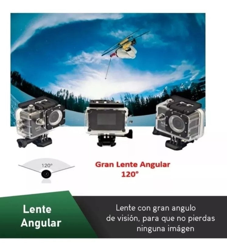 AQUASPORT HD™ - CAMARA SUMERGIBLE